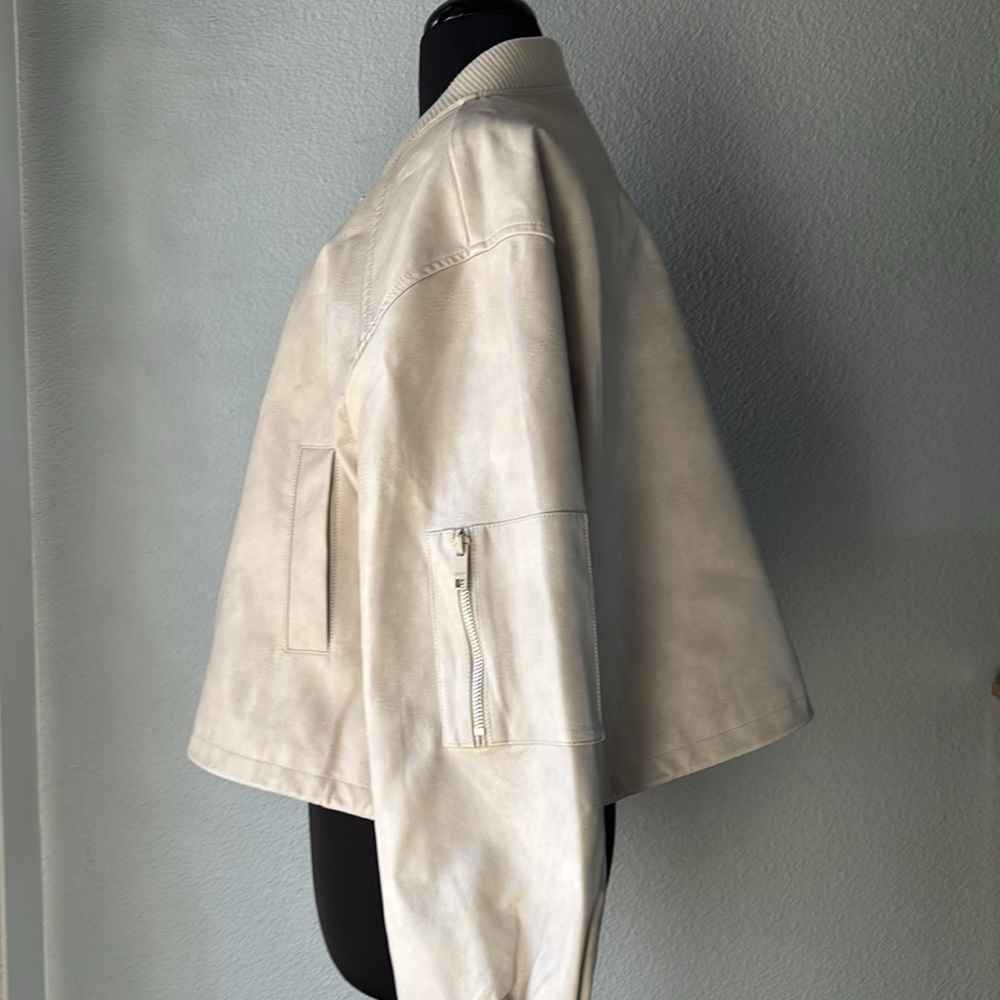 Marc New York jacket. Faux leather. New. With pockets - Picture 2 of 6